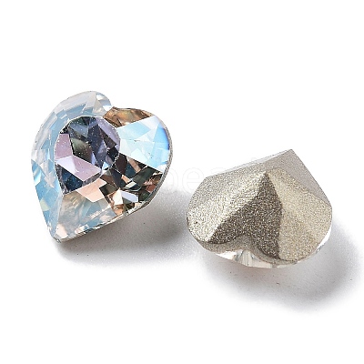 K9 Glass Rhinestone Cabochons GLAA-H034-02B-001TR-1