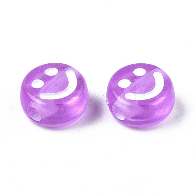 Transparent Acrylic Beads TACR-S135-001A-01-1