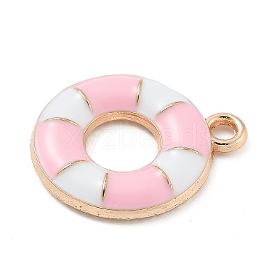 Alloy Enamel Pendants ENAM-A008-14KCG-01-1