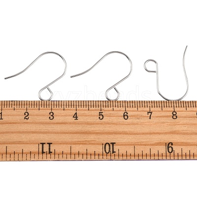Tarnish Resistant 100Pcs 316 Stainless Steel French Earring Hooks JX138A-1