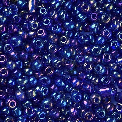 Round Glass Seed Beads SEED-A007-4mm-168-1