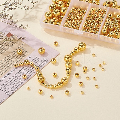 497Pcs 5 Style ABS Plastic Beads OACR-YW0001-10A-1