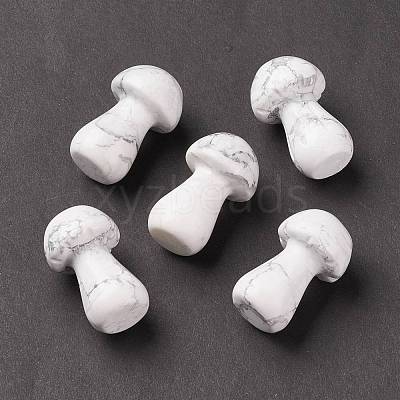 Natural Howlite GuaSha Stone G-A205-25Y-1