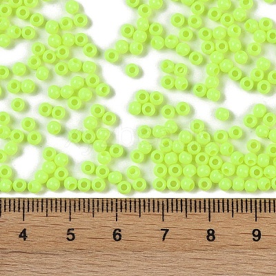 Opaque Acrylic Beads SACR-A007-01B-12-1