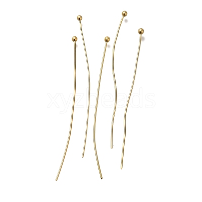 Brass Ball Head Pins KK-H502-03R-G-1