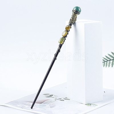 Synthetic Malachite Magic Wand PW-WG11250-08-1