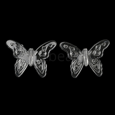 Transparent Acrylic Pendants TACR-D014-01A-1