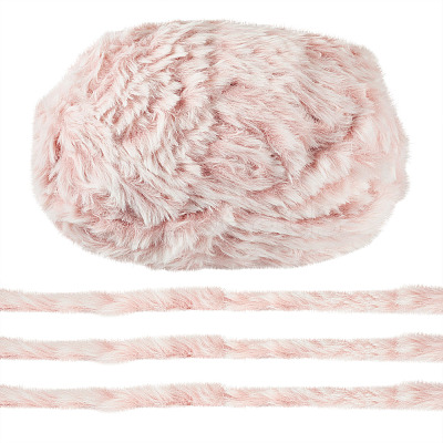 Super Bulky Imitation Fur Polyester Yarn OCOR-TAC0016-36A-1