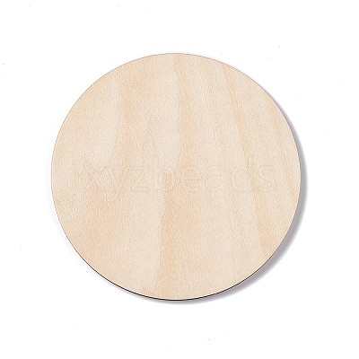 Wooden Carved Cup Mats LS-AJEW-P103-01L-1