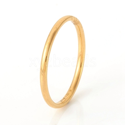 201 Stainless Steel Plain Band Rings X-RJEW-G107-1.5mm-7-G-1