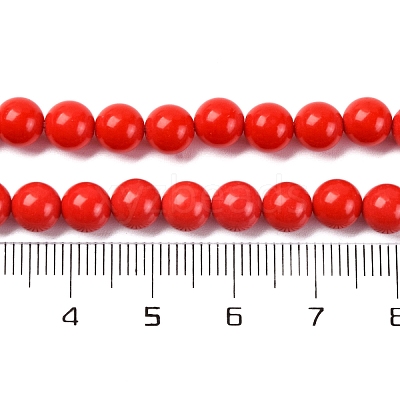 Synthetic Turquoise Beads Strands G-L605-G01-01B-1