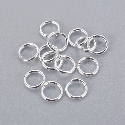 304 Stainless Steel Open Jump Rings X-STAS-E464-09C-S-1