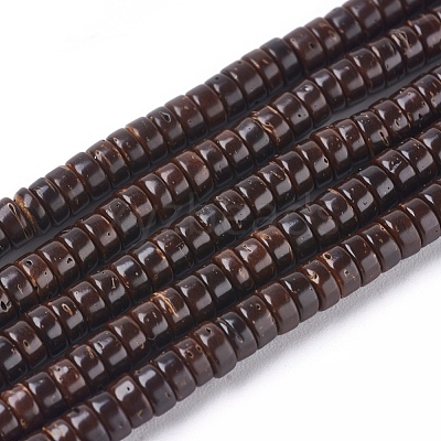 Coconut Beads Strands COCO-O009-03-4x2mm-1