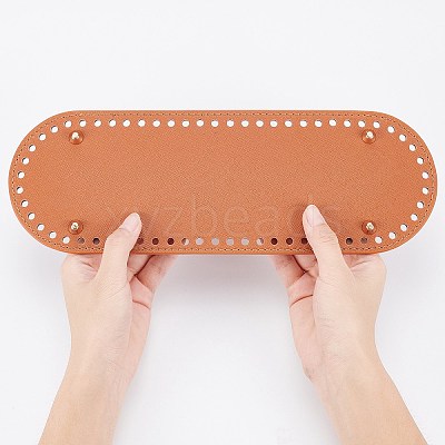 PU Leather Oval Bottom FIND-WH0066-96A-1