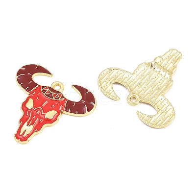 West Cowboy Theme Alloy Enamel Pendants LS-ENAM-L056-01B-03-1