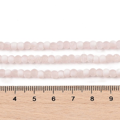 Frosted Crackle Glass Beads X1-GLAA-U001-4mm-M12-1