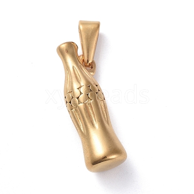 304 Stainless Steel Pendants STAS-I127-077G-1