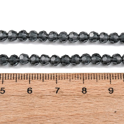 Imitation Austrian Crystal Bead Strands G-M181-4mm-20A-1-1