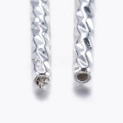 Brass Tube Beads KK-K197-39S-1