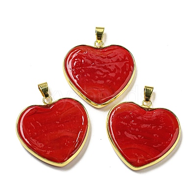 Handmade Lampwork Pendants LAMP-M017-01F-1