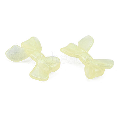 Transparent Luminous Acrylic Beads TACR-T007-11E-1