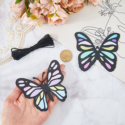 Butterfly Iron Big Pendants IFIN-CN0001-05-1