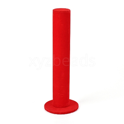 Velvet Vertical Tower Jewelry Bracelet Display Stand ODIS-F006-01D-1