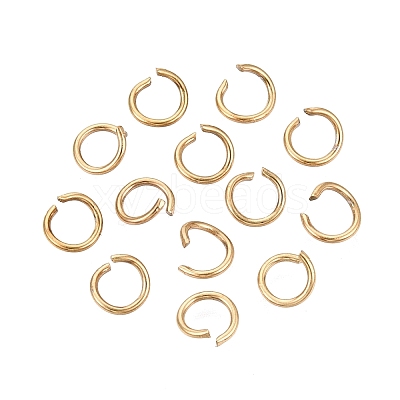 304 Stainless Steel Open Jump Rings STAS-Q113-7x1.0mm-02G-1