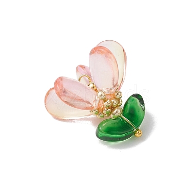 Glass Pendants PALLOY-MZ00657-04-1