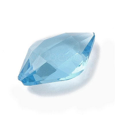 Pointed Back Glass Imitation Rhinestone Cabochons GLAA-B012-12C-1