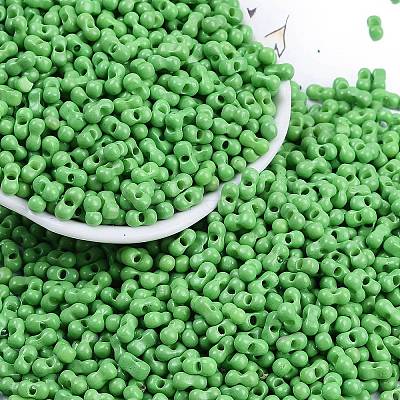 Baking Paint Glass Seed Beads X1-SEED-K010-A27-1