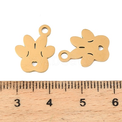 201 Stainless Steel Pendants STAS-Z195-02G-03-1