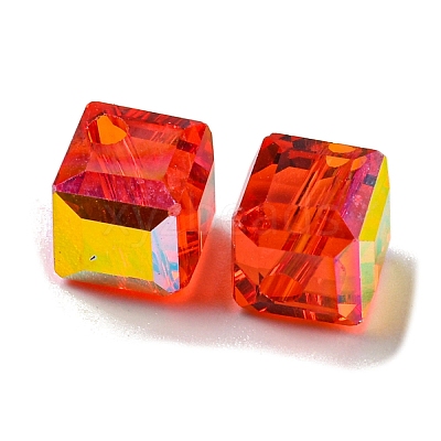 Electroplate Glass Beads EGLA-Z004-04B-01-1
