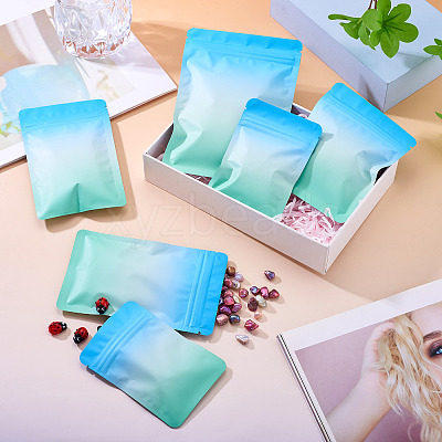 100Pcs 4 Styles PET Zipper Bags OPP-TA0001-19D-1
