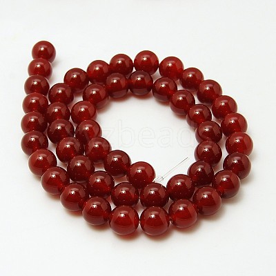 Natural Carnelian Beads Strands G-G338-12mm-02-1