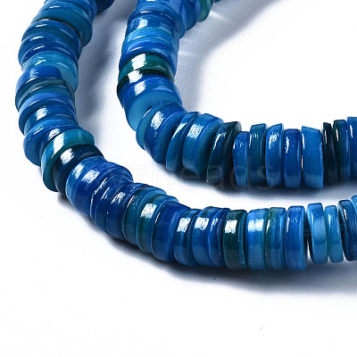 Natural Freshwater Shell Beads Strands SHEL-Q024-001C-1