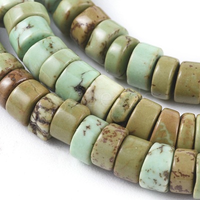 Natural Howlite Beads Strands X-TURQ-L030-04A-02-1