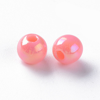 Opaque Acrylic Beads MACR-S370-D6mm-A04-1