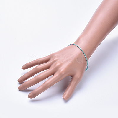 Eco-Friendly Korean Waxed Polyester Cord Bracelet Making BJEW-JB04256-10-1