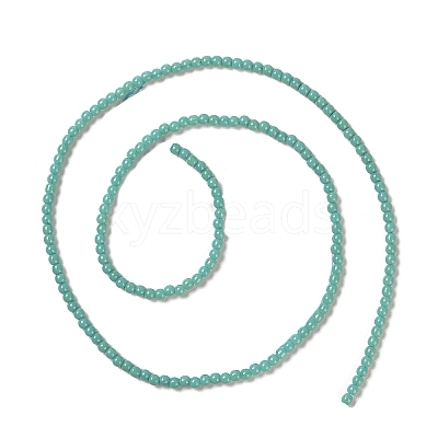 Imitation Jade Glass Beads Strands GLAA-K062-A01-05-1