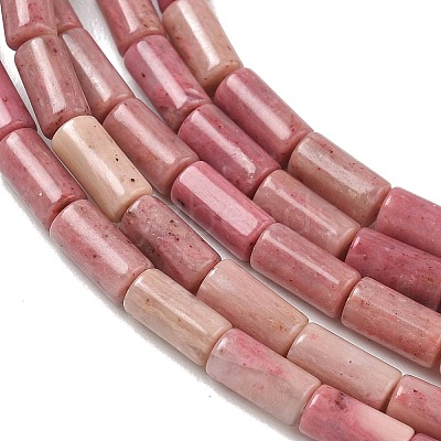 Natural Rhodonite Beads Strands G-B091-A21-01-1