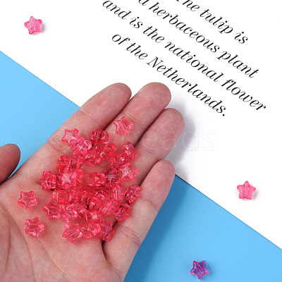 Transparent Acrylic Beads MACR-S373-45-B04-1