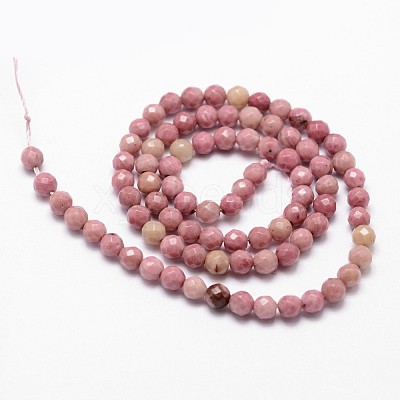 Natural Rhodonite Beads Strands X-G-D840-16-4mm-1