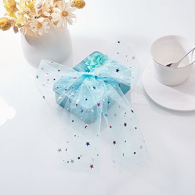 Star Sequin Deco Mesh Ribbons OCOR-P010-F07-1
