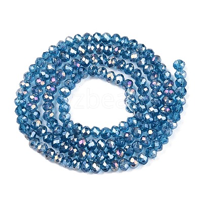 Electroplate Glass Beads Strands LS-EGLA-A044-T2mm-B27-1
