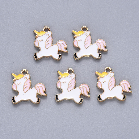 Alloy Enamel Pendants X-ENAM-N054-013B-1