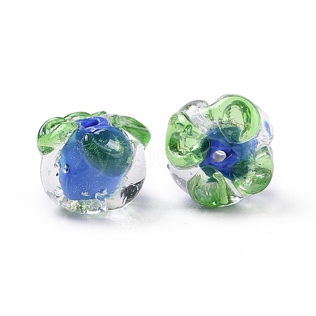 Handmade Lampwork Fruit Beads LAMP-C004-06D-1