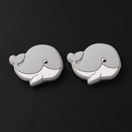 Dolphin Food Grade Eco-Friendly Silicone Beads SIL-WH0018-002A-1