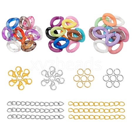 DIY Jewelry Necklace Making Kits DIY-FS0001-10-1