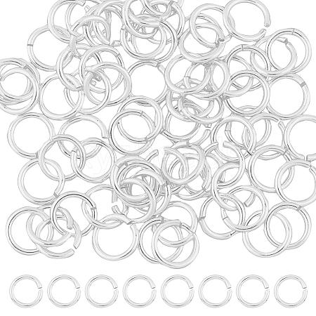 DICOSMETIC 925 Sterling Silver Open Jump Rings STER-DC0001-04-1